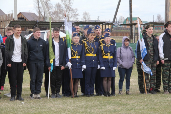  Команда Хомутовской школы №1 заняла первое место в районной игре «Зарница» 